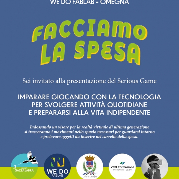 PRESENTAZIONE SERIOUS GAME "FACCIAMO LA SPESA" 19/05/2023